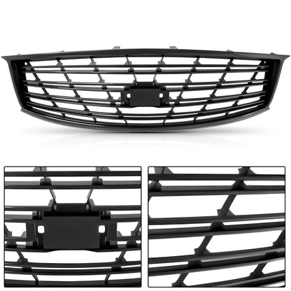 Front Bumper Upper Black Grille for Infiniti M37 M56 (2011–2013)