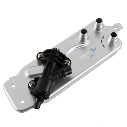Auto Transmission Oil Cooler Heat Exchanger w/Thermostat for BMW 535i 640i 750Li