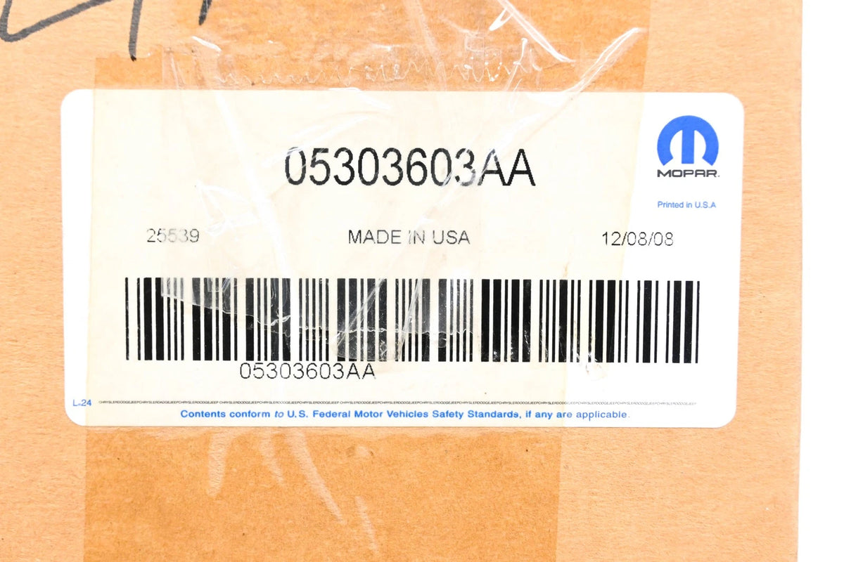 Left Bumper Fog Lamp Bezel for Mopar (05303603AA, 5303603AA)