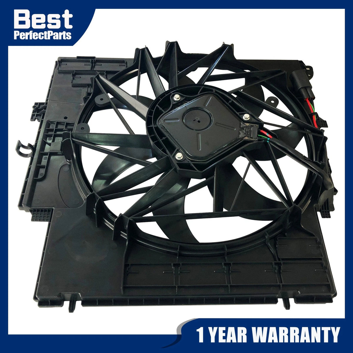 Radiator Cooling Fan Assembly for BMW X3 X4 (2013–2018)