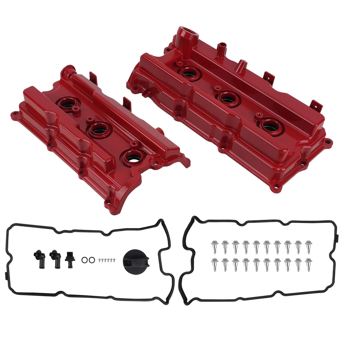 Aluminum Valve Cover w/ Gaskets for Nissan Frontier Pathfinder Xterra (2005–2019)