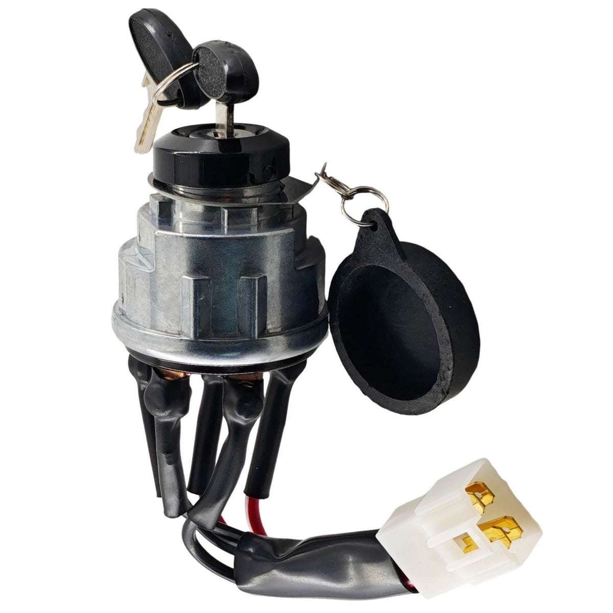 4-Pin Ignition Key Switch SBA385201890 for New Holland CM222 CM224 CM272 CM274