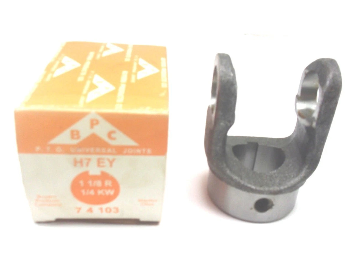 1-1/8" Round Bore H7 EY End Yoke for Buyers Products (74103)