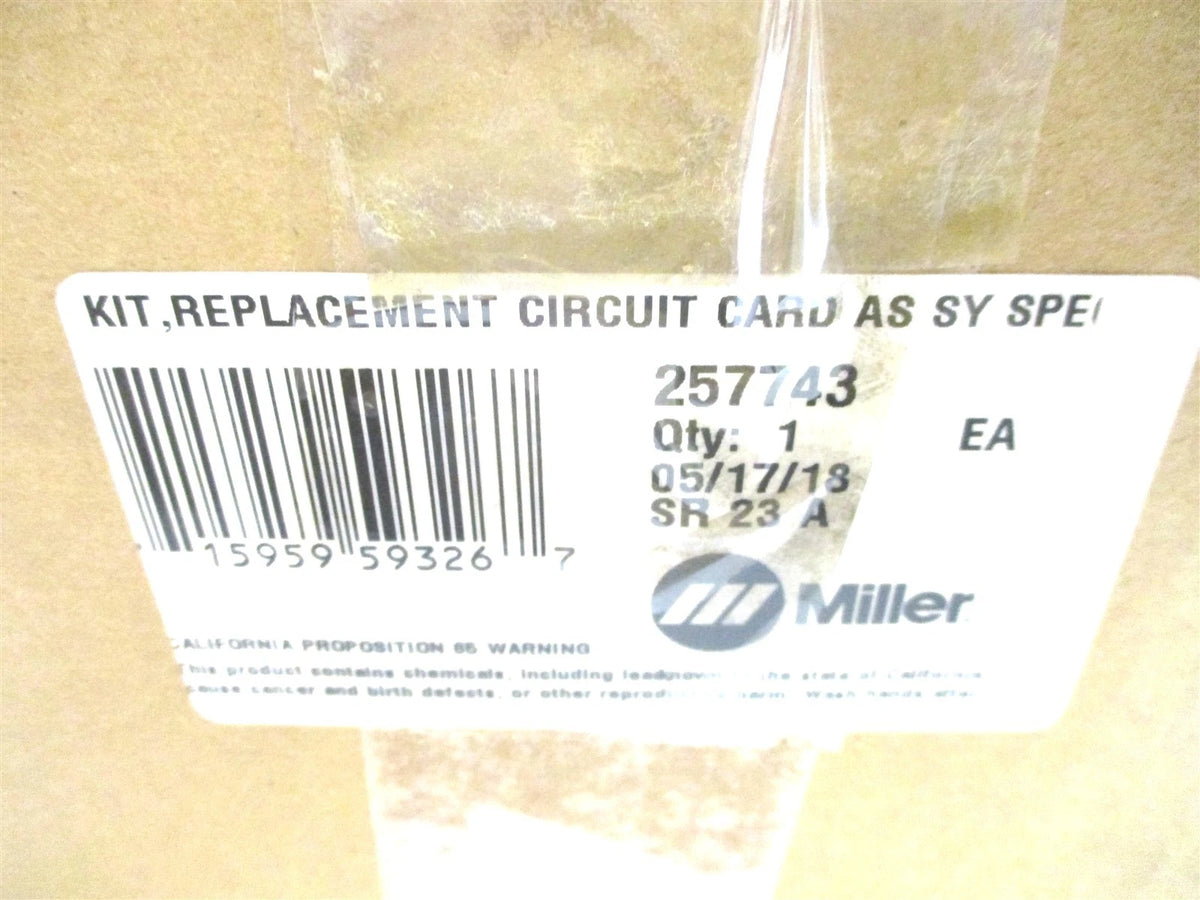 Replacement Circuit Card for Miller Electric Spectrum 700i XT40i (257743)