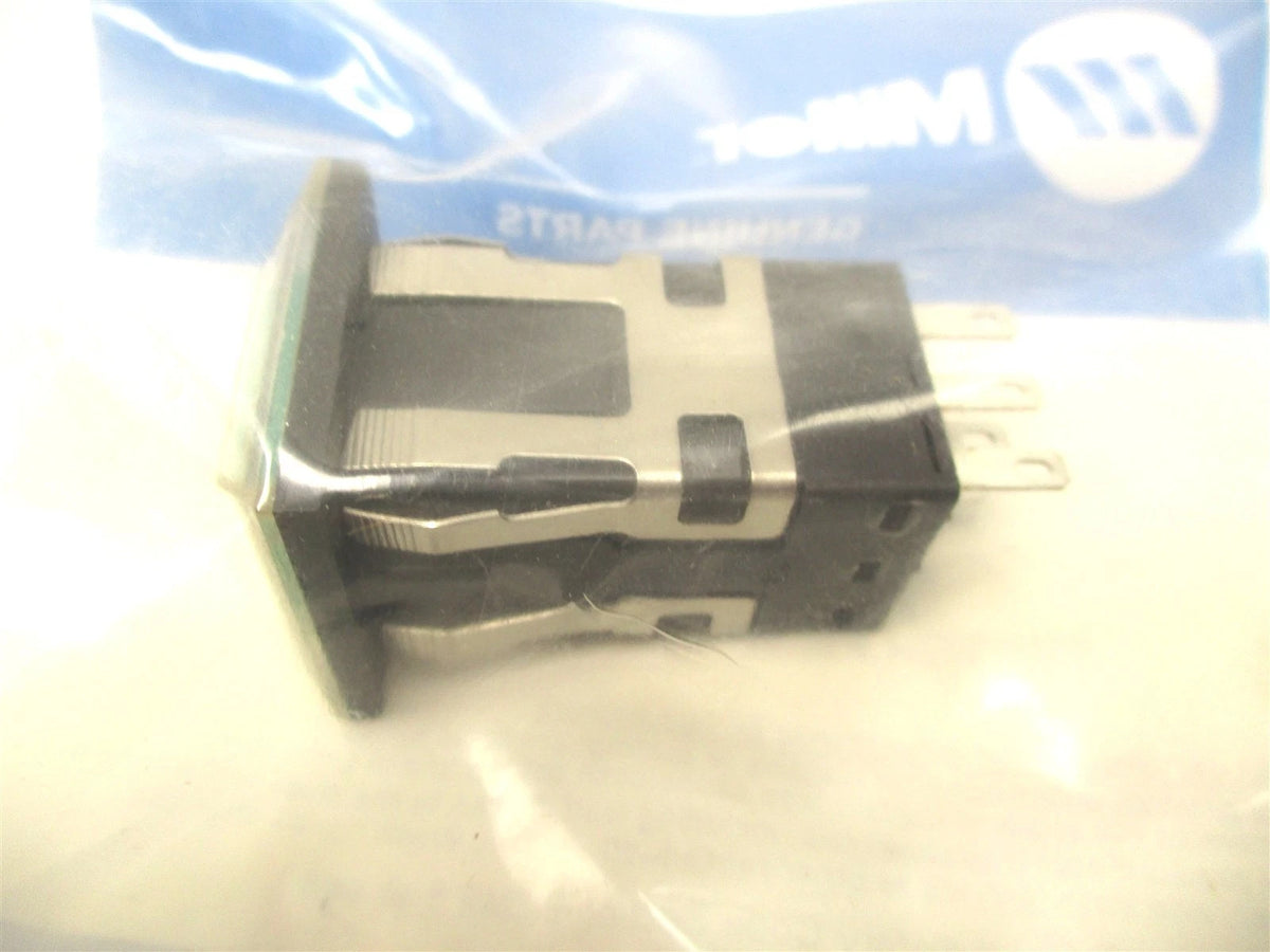 Pushbutton Switch with Green Lens for Miller Electric (133000)
