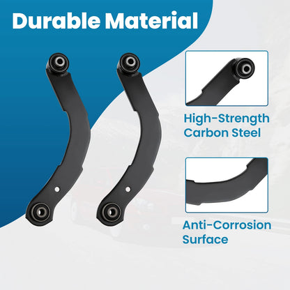 Rear Upper Lower Control Arms Lateral Toe Arms for Caliber Patriot Compass (2007–2017)