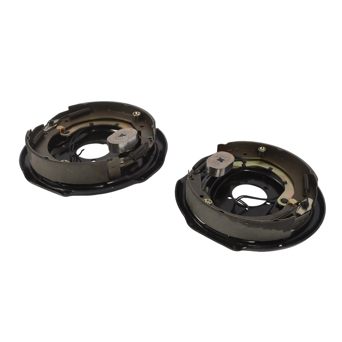 2 Pair Set Electric Trailer Brake Assemblies 12" x 2" for 7000 lbs Axle (21005)