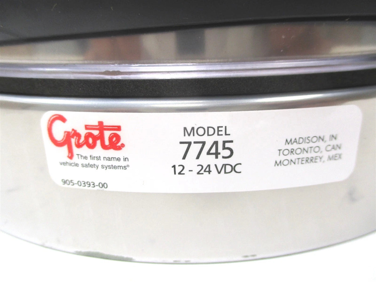Grote Yellow High Profile Smart Strobe Light for 12-24 VDC (77453)