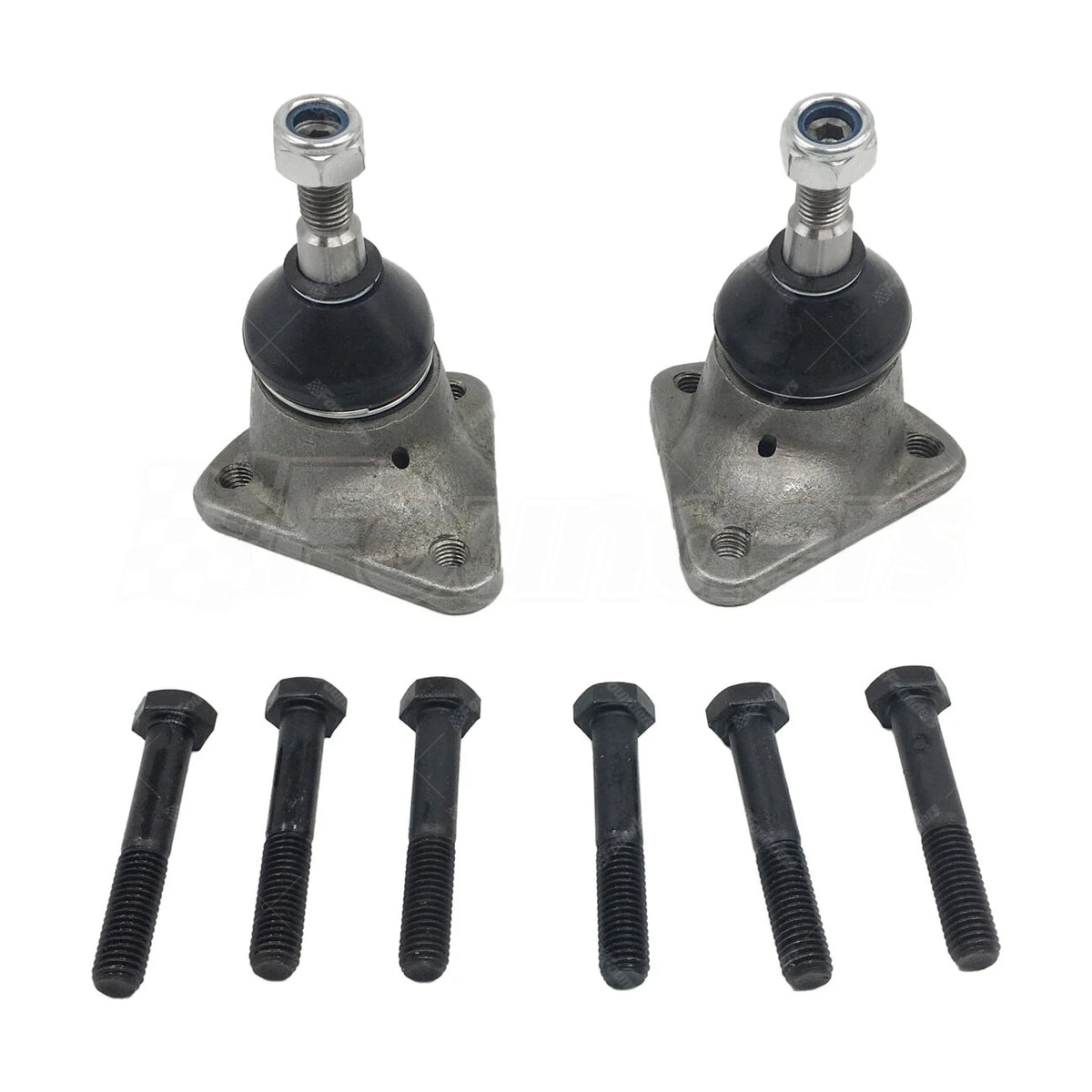 2X Ball Joint Pair with Bolts for VW Super Beetle Bug (1302, 1971–1979)