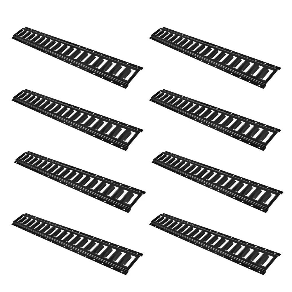 8-Pack E-Track Rails for Multiple Applications