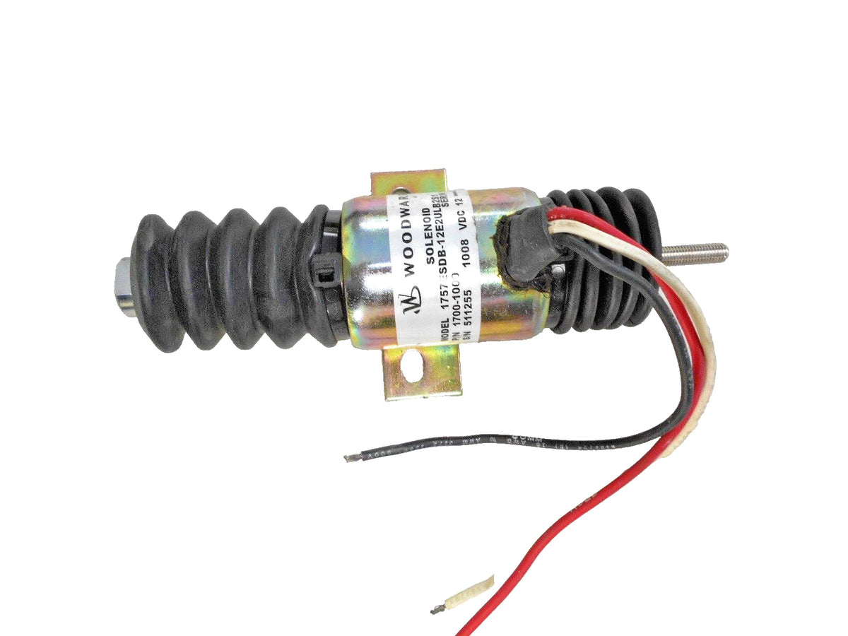 Woodward 12V Diesel Fuel Stop Solenoid for (1700-1000, 1575ESDB-12E2ULB2S1)