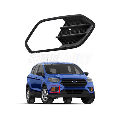 Front Right Bumper Fog Cover for Ford Escape (2017–2018) GJ5Z-17K946-AA