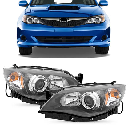 Headlight Assembly Set of 2 for Subaru Impreza (2008–2011)