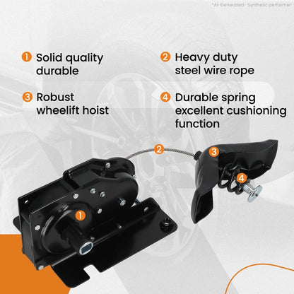 Spare Tire Hoist Winch for Ford F250-F550 Super Duty (1999–2007) F81Z1A131AF