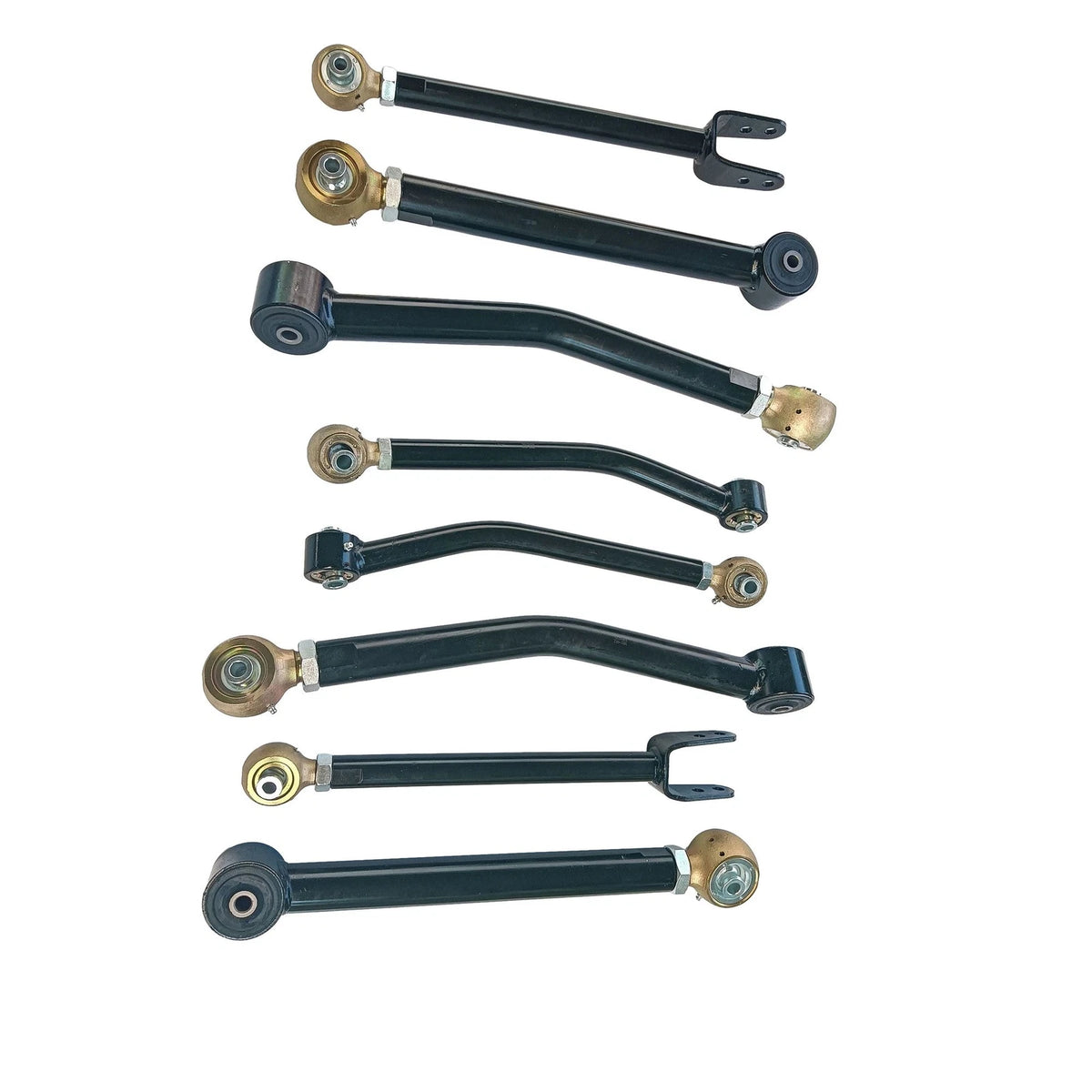 Set of 4 Adjustable Lift Control Arms for Jeep Wrangler JK (2007–2018) 0-6"