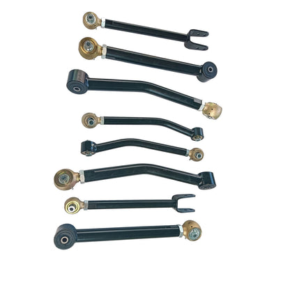 Set of 4 Adjustable Lift Control Arms for Jeep Wrangler JK (2007–2018) 0-6"