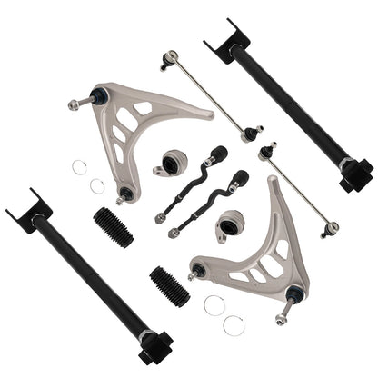 Front Rear Control Arm Assembly for BMW 3-Series E46 Z4 (2000–2006) w/ Ball Joints Tie Rod