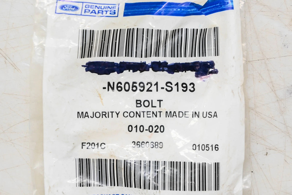 Hex Head Bolt for Ford (N605921-S193)