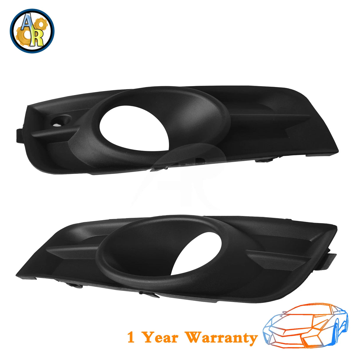 Fog Lamp Bezel Set for Chevrolet Cruze (2011–2015) LH & RH