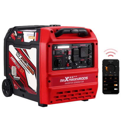 6KW Inverter Generator with Wheels for Home Backup (120V/240V)