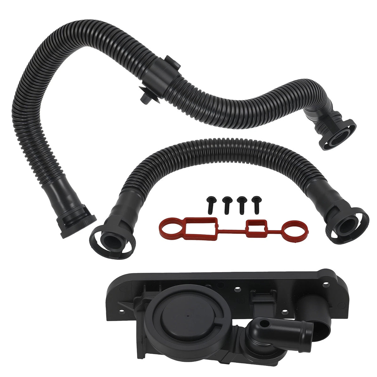 PCV Crankcase Vent Valve Hoses Kit for Audi A3 A4 A6 TT (2003–2012) 06F129101R