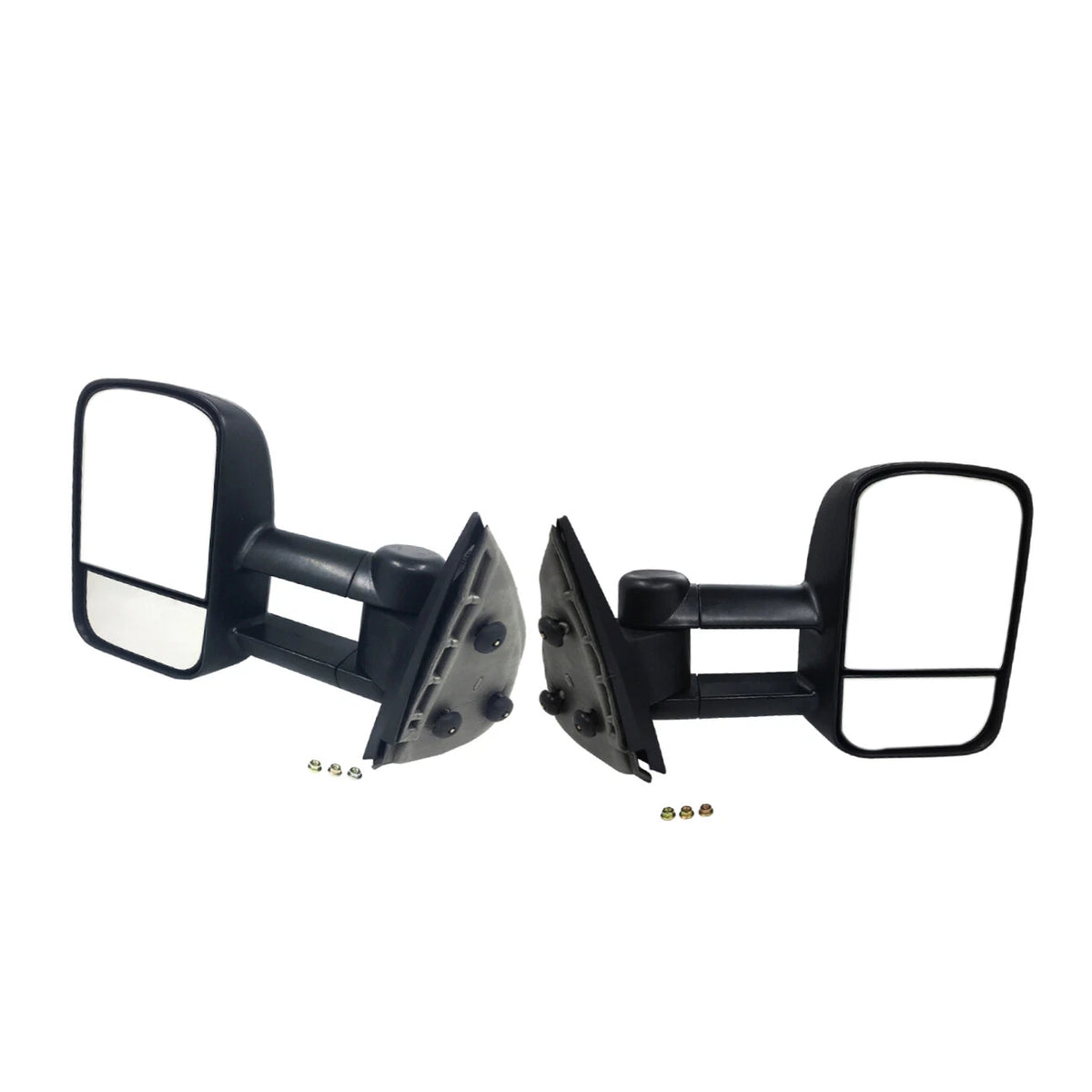 Pair Towing Mirrors for Chevy Silverado 2500 HD, GMC Sierra 1500