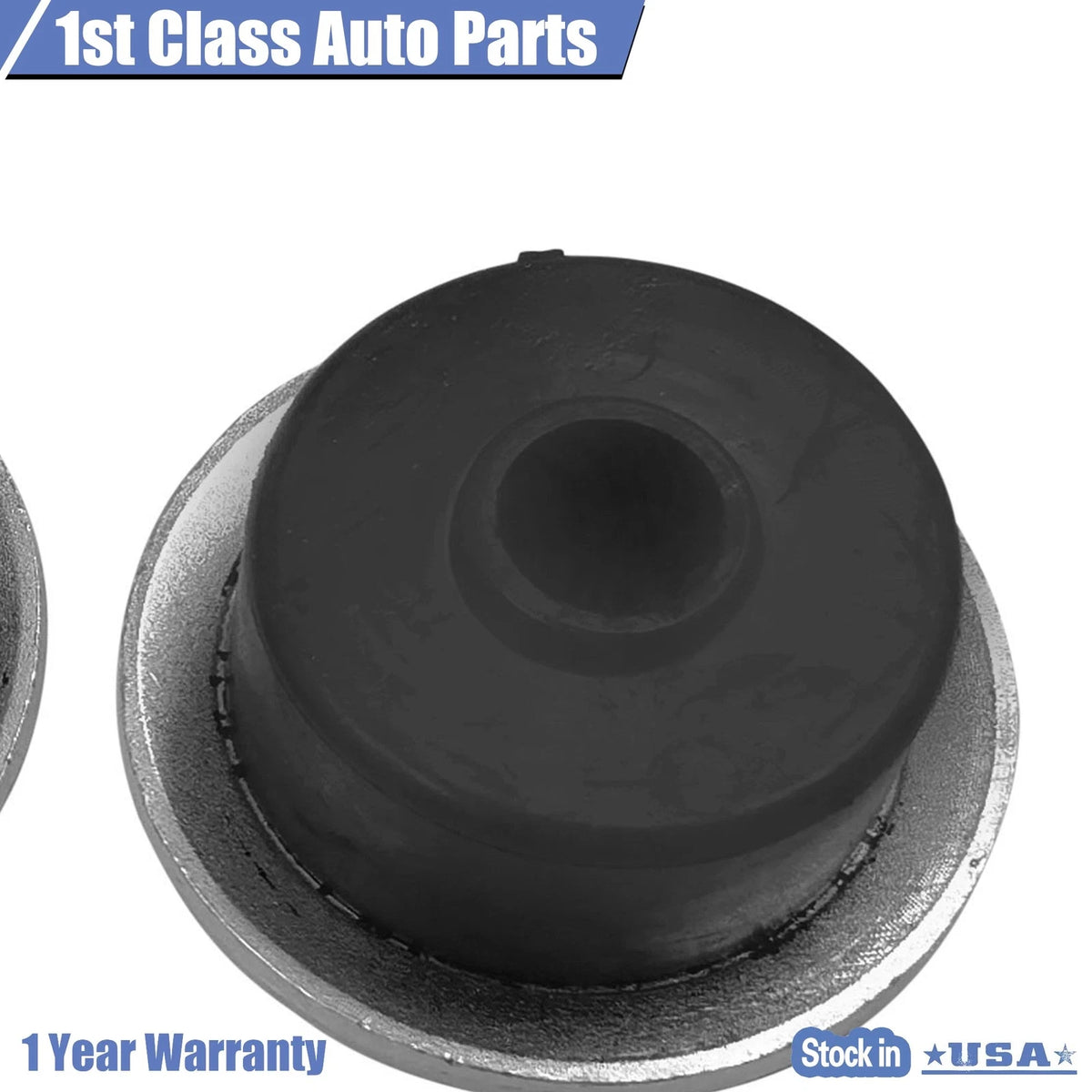 2X Frame Bushing Front Shock Absorber Mount for Chevrolet Silverado 2500 (2001–2014)