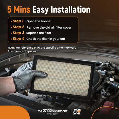 Engine Air Filter for Volkswagen Golf/Jetta 1.4L (2019–2021) WA11003 5QM129620B
