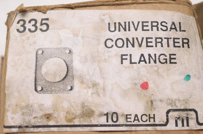 Universal Converter Flange for Nickson Industries (NOS)