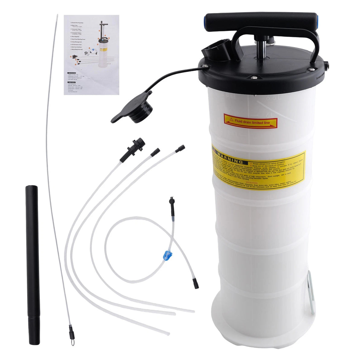 Fluid Manual Pump Oil Extractor Transfer Tool for