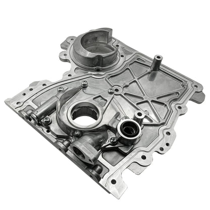 Engine Timing Chain Cover with Oil Pump for Chevy Colorado GMC (2004–2012)