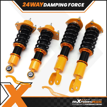 Coilovers 24 Way Damper Adjustable Shocks Kit for Mazda RX-8 (2004–2011)