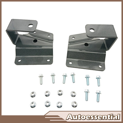 2" Rear Axle Drop Hangers Lowering Kit for Chevy Silverado GMC (1999–2006)