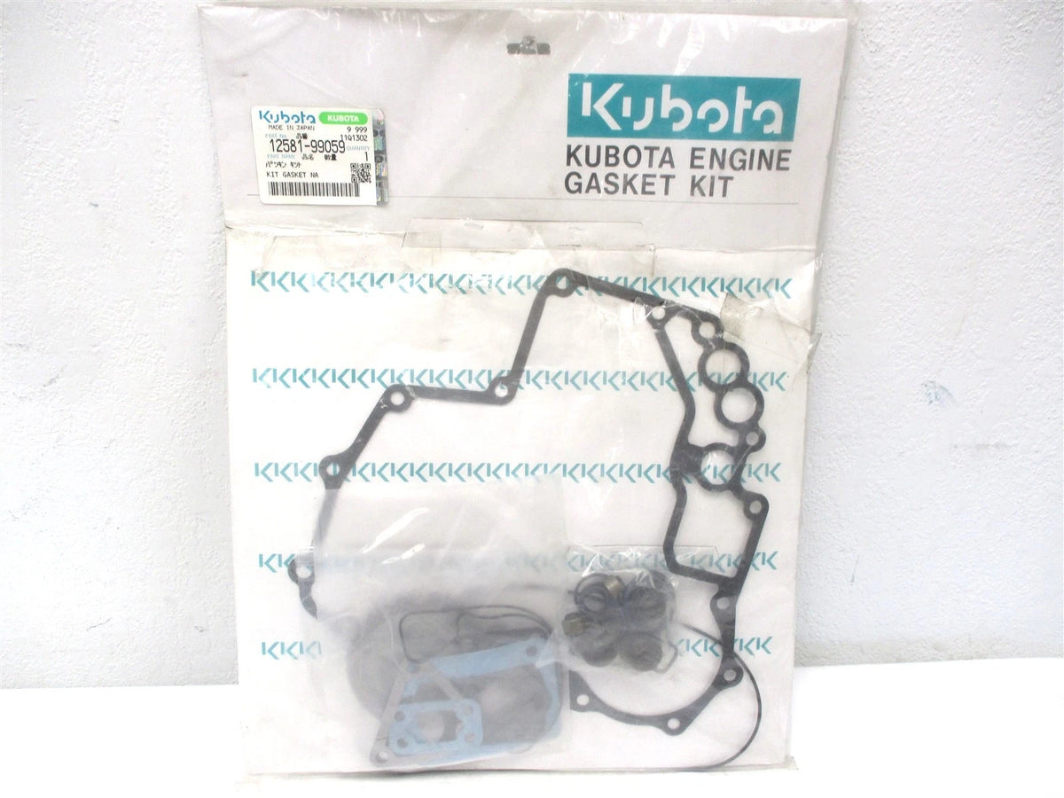 Gasket Kit for Kubota (12581-99050, 12581-99052, 12581-99053)