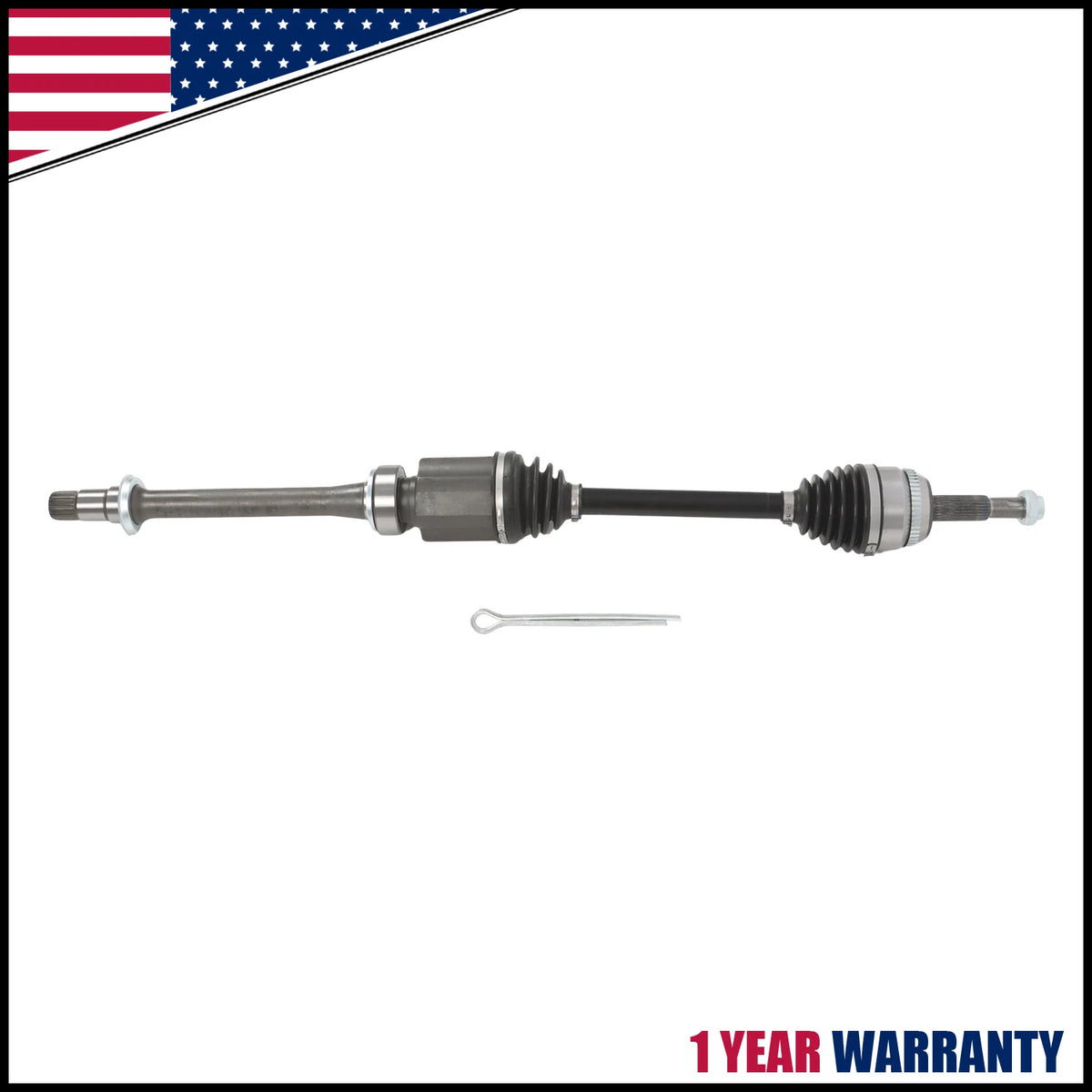 CV Axle Shaft Front Right for Toyota Camry (2002–2009), Highlander (2001–2007)