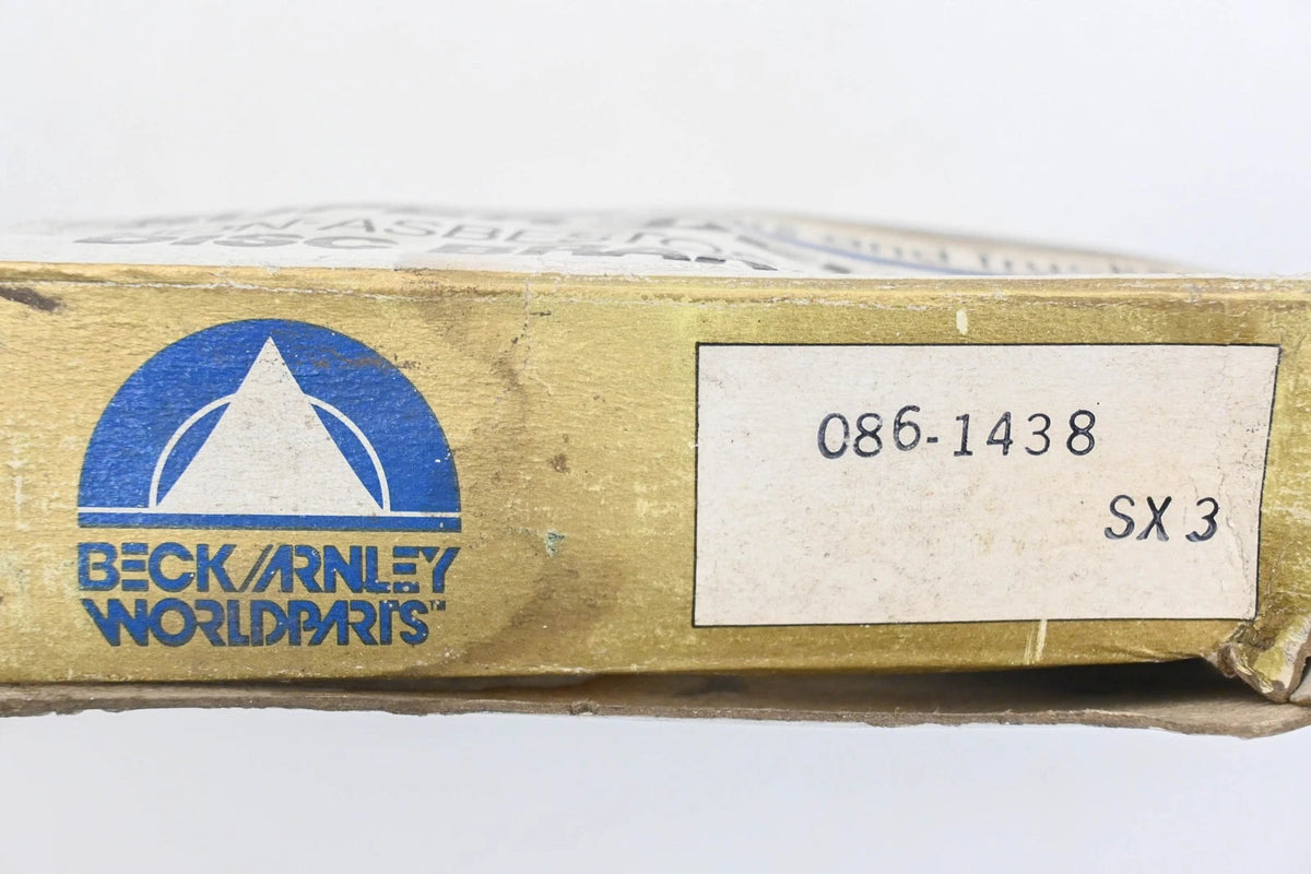 Disc Brake Pad Kit for Beck/Arnley (086-1438) for