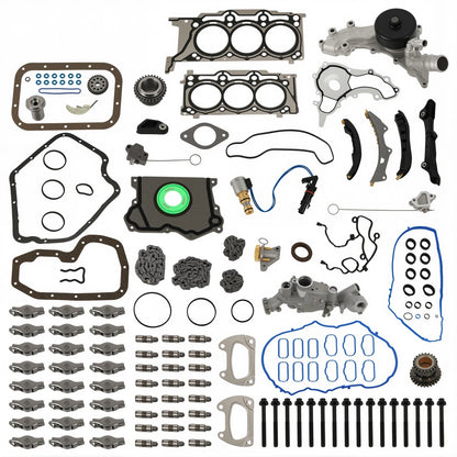 Timing Chain Kit with Pump for Chrysler Jeep Wrangler Dodge Charger VW 3.6L (2011–2015)