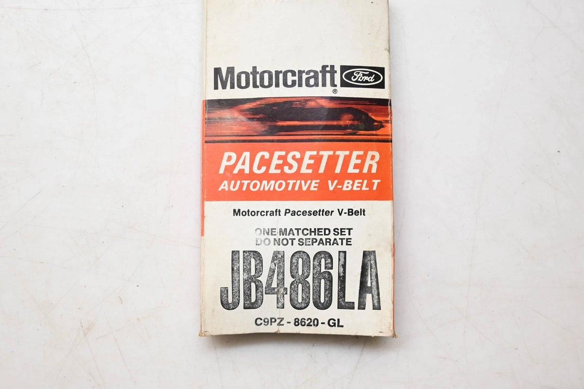 Motorcraft Belt for Ford (C9PZ-8620-GL, JB486LA) (NOS)