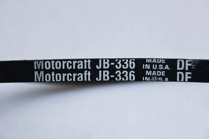 Motorcraft Alternator Drive Belt for Ford (NOS) - JB-336, DOAZ-8620-G