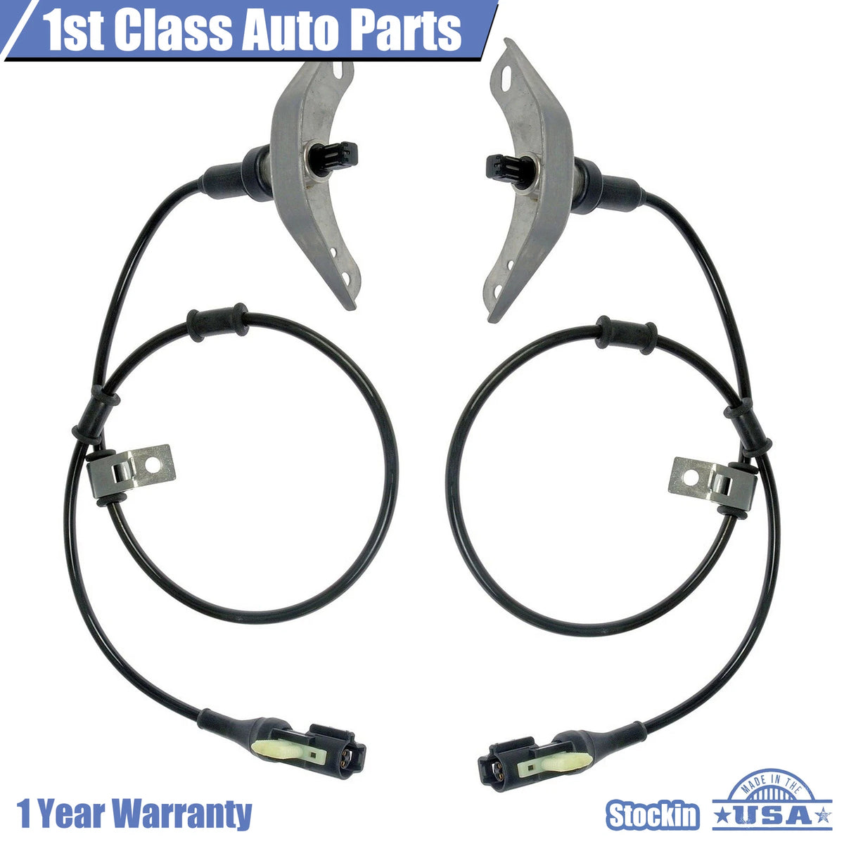 ABS Wheel Speed Sensor LH RH for Ford E-150 E-250 E-350 (2000–2014)
