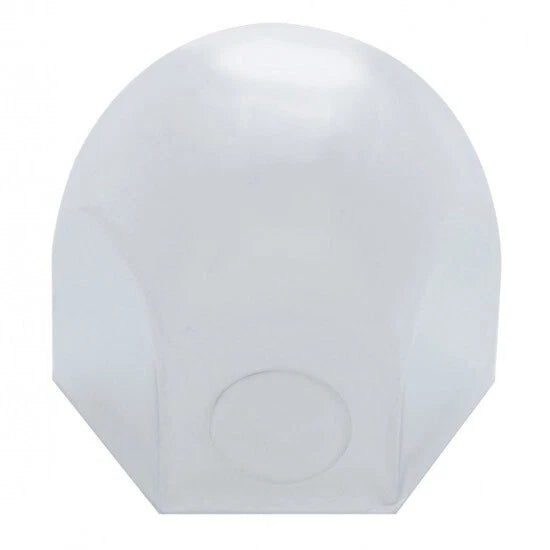 Set of 4 Chrome-Plated Steel Nut Covers for Universal Applications (1.125" x 1.25")