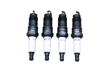 Set of 4 Autolite 2545 Copper Core Resistor Spark Plugs for