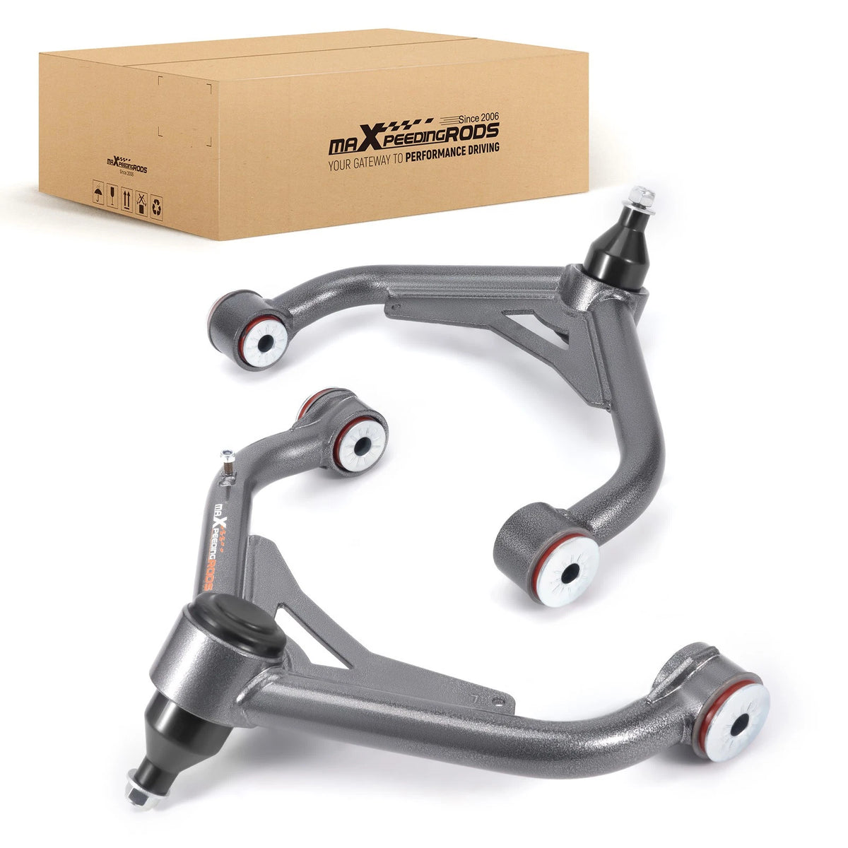 Pair Upper Control Arm for Chevy Silverado GMC Sierra 2500HD (2001–2010)