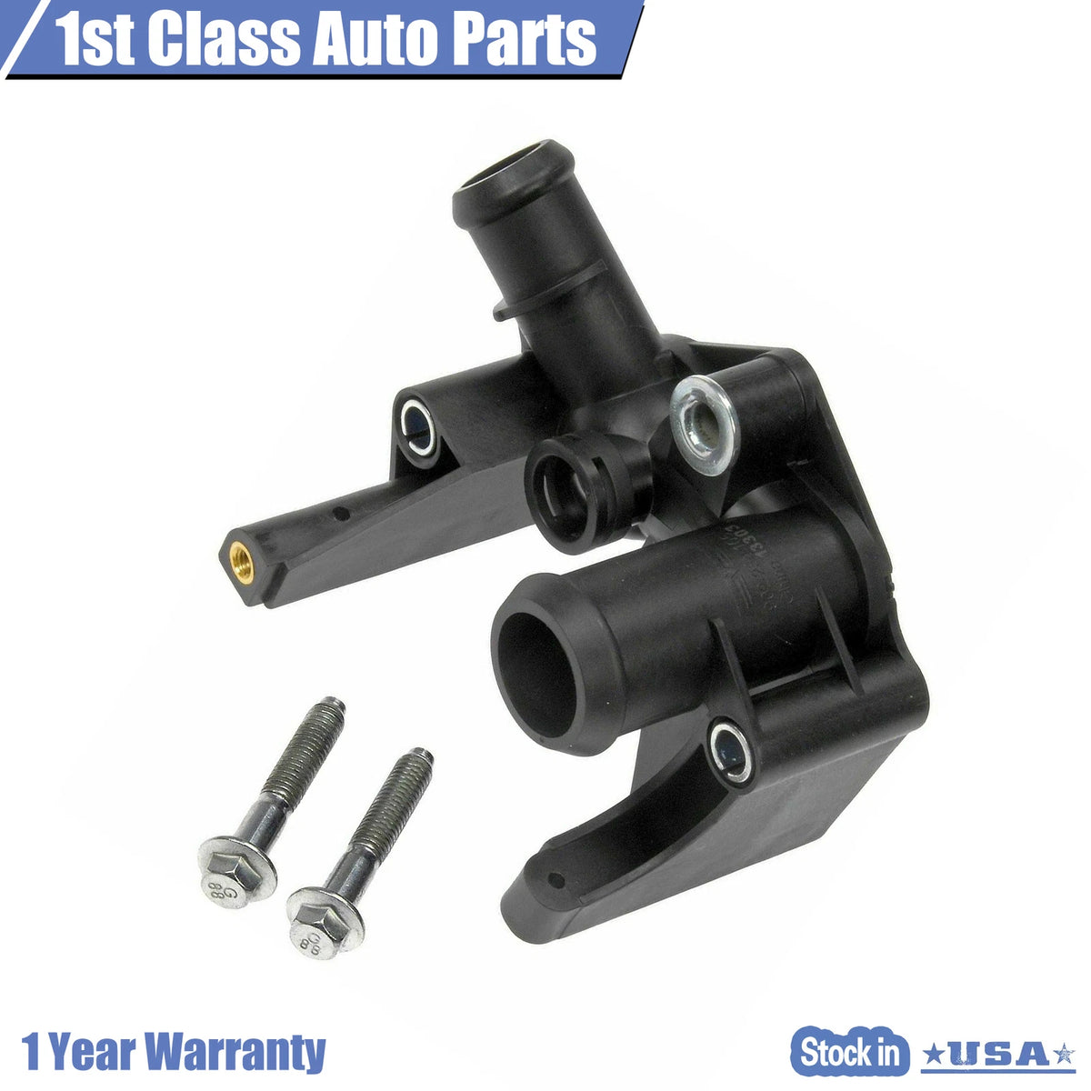 Engine Coolant Water Outlet for Ford Fiesta L4 1.6L (2011–2019) [902230][BE8Z8K556A]