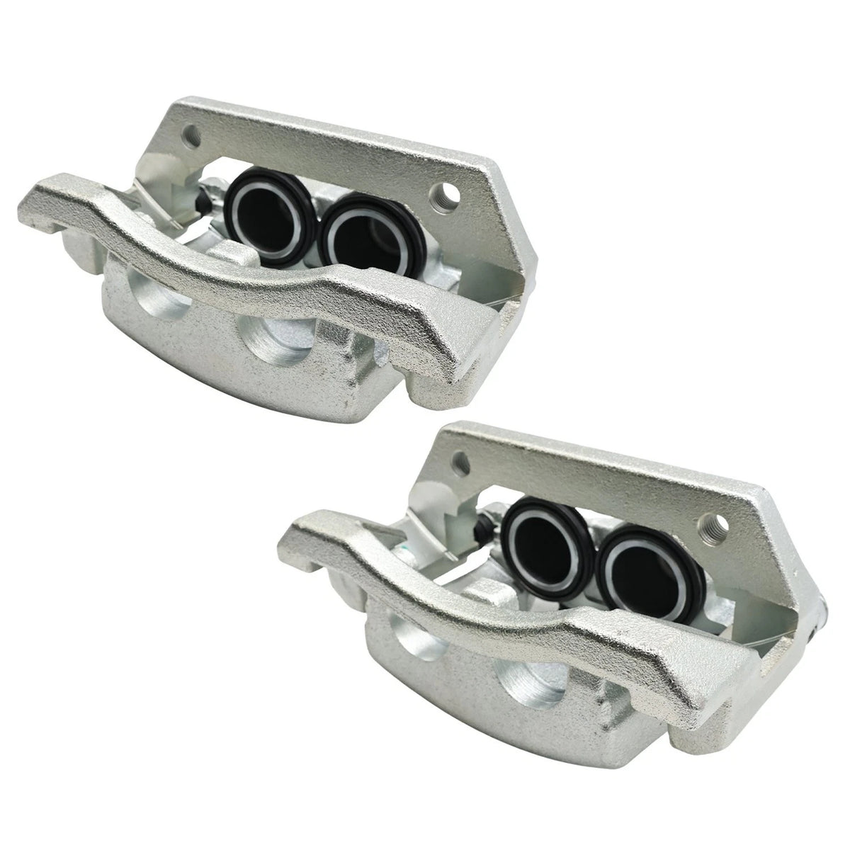 Set of 2 Rear Brake Calipers w/ Brackets for Ford F-250 F-350 (2008–2012)