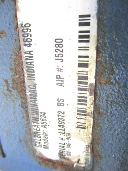 McNeilus Hoist Pump 37.5 GPM CCW 1.5" Shaft 1" Port A-5634