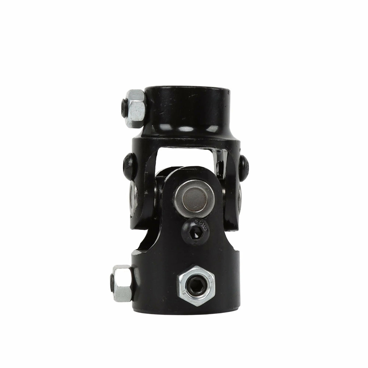 1" Steering Shaft U Joint for Universal Rat Rod (3/4-36 Spline, Black)