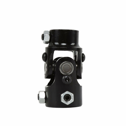 1" Steering Shaft U Joint for Universal Rat Rod (3/4-36 Spline, Black)