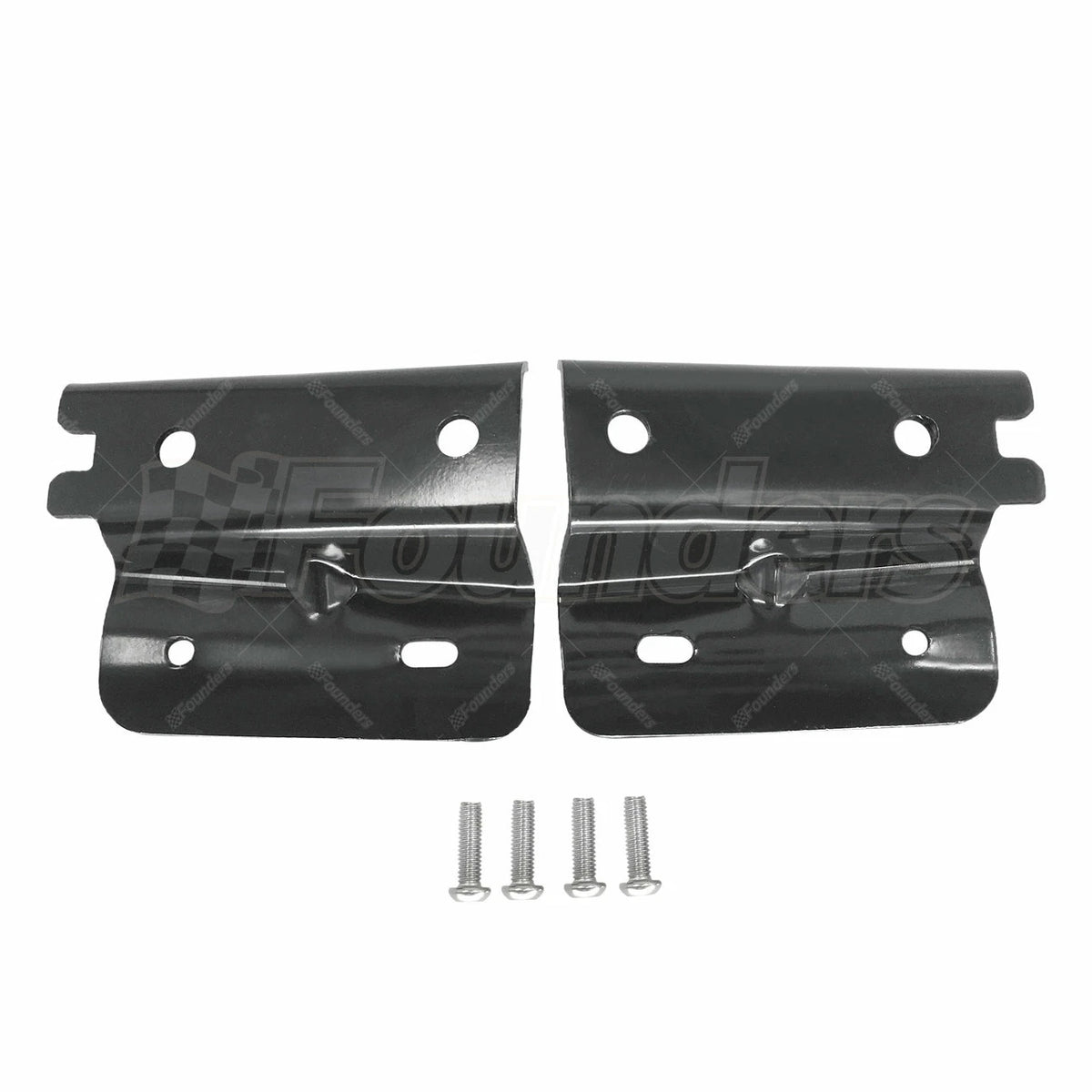 Set of 2 Soft Top Bow Brackets & Bolts for Jeep Wrangler JKU (2013–2017)
