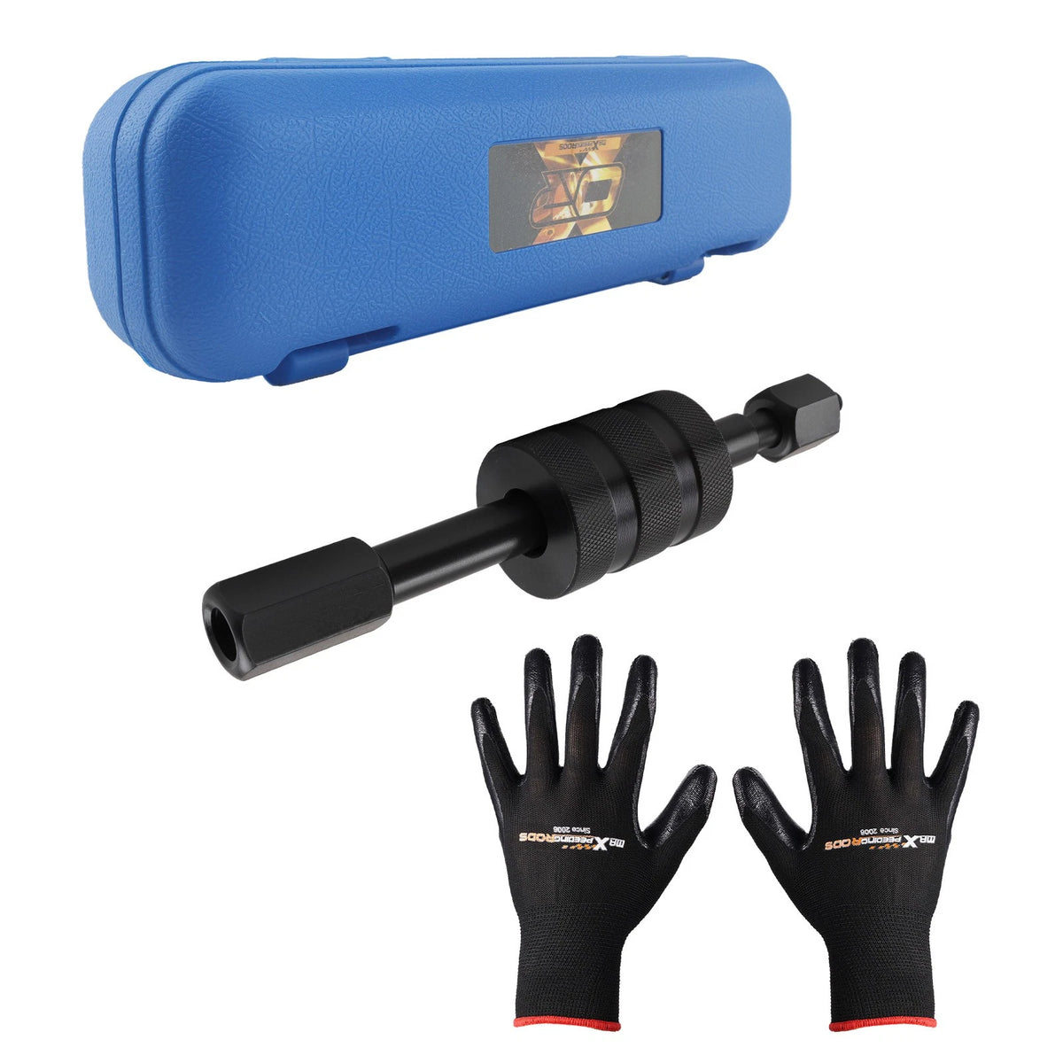 Diesel Injector Puller Tool with M8 M12 M14 Threaded Adapters Removal Kit